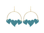 Aqua Juliet Hoops