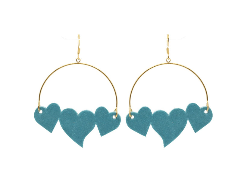 Aqua Juliet Hoops