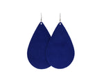 Saphire Suede Teardrops