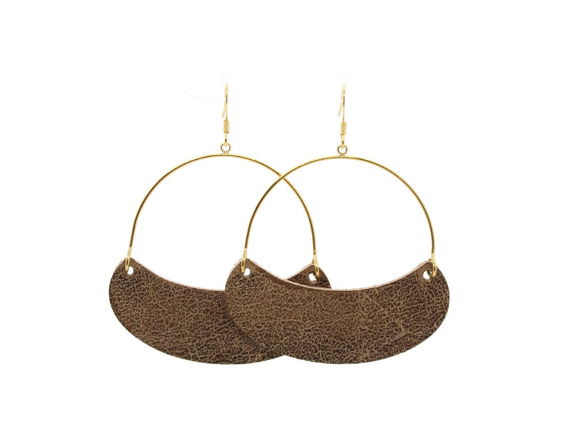 Antique Gold Saylor Hoops