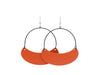 Bright Orange Saylor Hoops