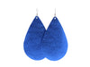 Electric Blue Teardrops