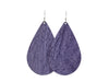 Lavender Patina Teardrops