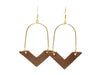 Chestnut Merida Earrings