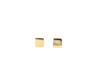 Cube Stud Earrings (GOLD)