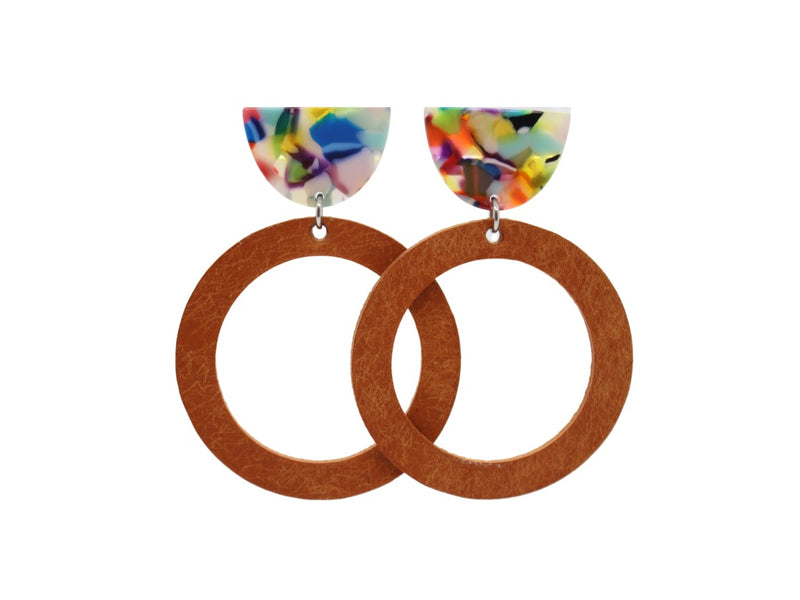 Butterscotch Skylar Hoops