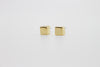 Cube Stud Earrings (GOLD)