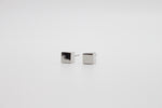 Cube Stud Earrings (SILVER)