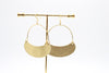 Matte Gold Saylor Hoops