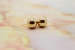 Ball Stud Earrings (GOLD)