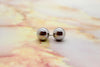 Ball Stud Earrings (SILVER)