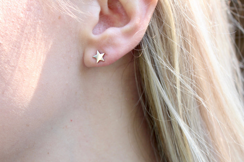 Silver Star Studs